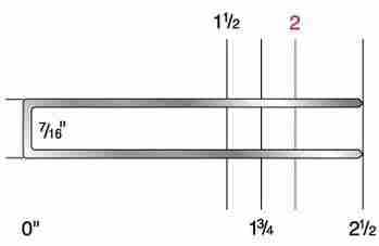 1500 Series 7|16 Crown 15 Gauge Staples