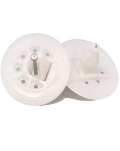 Aerosmith GT100ICBB white 1” InsulPin with Washer for Rigid Insulation to Concrete