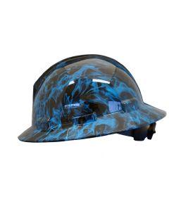 PIP 280-HP641R-BF Dynamic Kilimanjaro Full Brim Blue Flames Hard Hat
