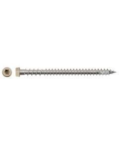 #10 x 2-3/4" Tan-02 316 Stainless Steel DCU Composite Deck Screw DCU234S316TN02