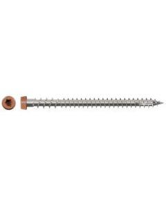 #10 x 2-3/4" Tan-03 316 Stainless Steel DCU Composite Deck Screw DCU234S316TN03