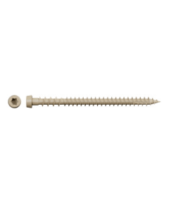 Deck-Drive DCU234STN02 #10 x 2-3/4" Tan-02 Composite Deck Screw