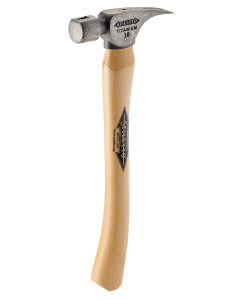 10oz Smooth Face, 14-1/2" Curved Hickory Handle Finish Hammer