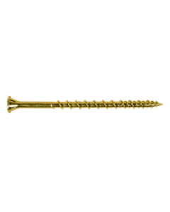 HCKWSV3S #9 x 3" Yellow Zinc Coated WSV Subfloor Screw Half Pk