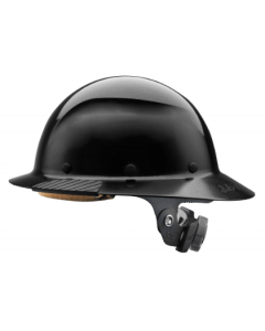 LIFT Safety HDF-15KG DAX Full Brim Black Hard Hat