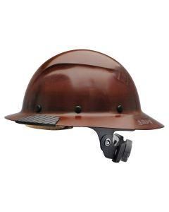 LIFT Safety HDF-15NG DAX Full Brim Brown Hard Hat Side Profile