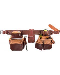 Occidental Leather 5080DBLG Pro Framer Tool Belt W Double Bags