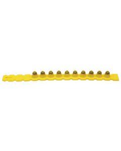 Yellow (Level 4) Simpson Strong-Tie P27SL4 P27SL 0.27-Caliber Plastic, 10-Shot Strip Loads
