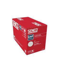 Senco CAP2400 1" Plastic Caps for 18Ga. 3/8" Crown Staples box