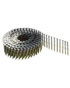 EL23AGBH 2-1/4" x .092 Ring Shank Stainless Steel Coil Nails