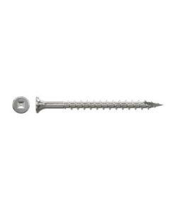 SS3DSC212BS #10 x 2-1/2", Deck Screw, 305 Stainless, 17 Point, #3 Square