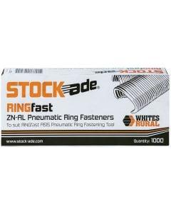 STOCKade 15 Gauge Zn-Al Ringfast Clips