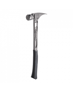 Stiletto TB3SC 15OZ TI-BONE III Titanium Hammer, Smooth Face/Curved Handle