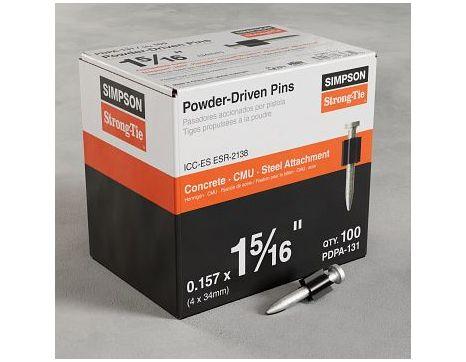 Simpson Strong-Tie PDPA Powder-Driven Pin | PDPA-131 | Nail Simpson Strong-Tie PDPA Powder-Driven Pin | PDPA-131 | Nail