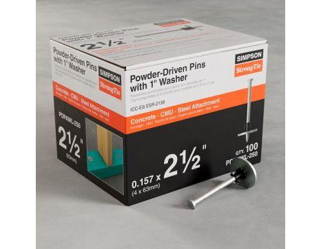 高品質の激安 Strong-Tie Simpson PDPAWL 1inch with Pin Powder-Driven トップス