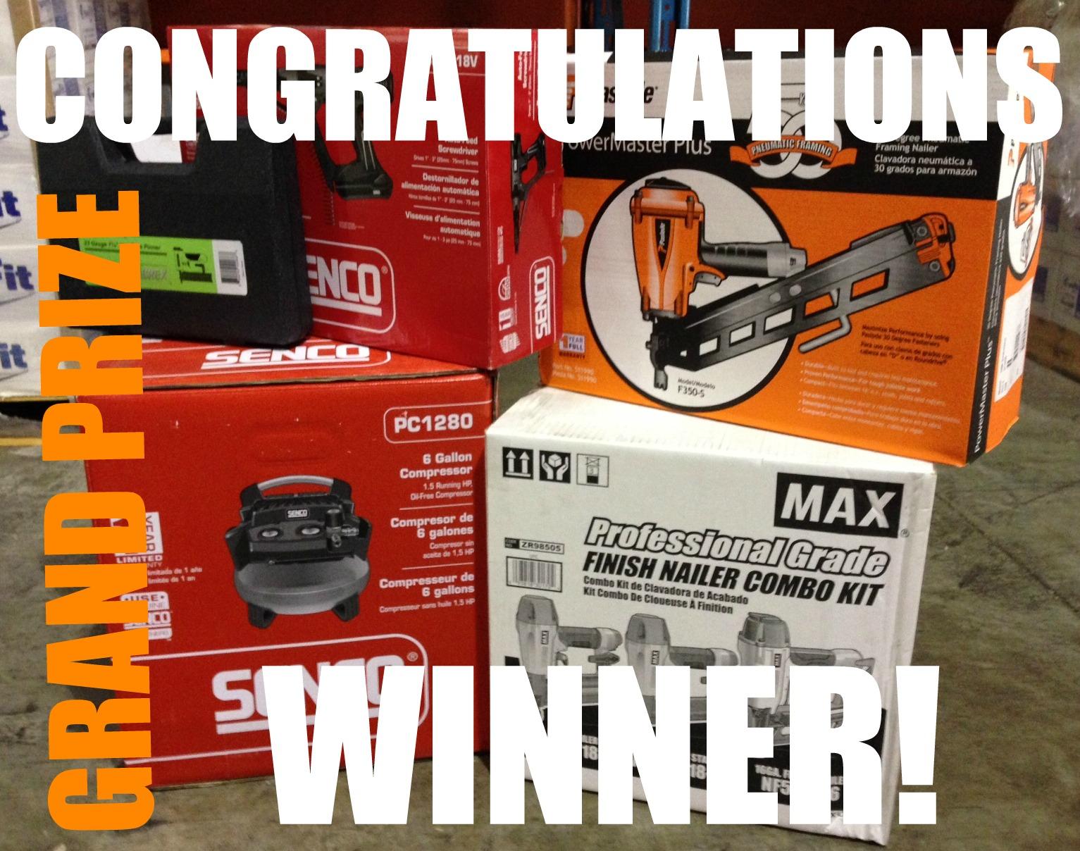 Announcing The Ultimate Construction Kit Winner!