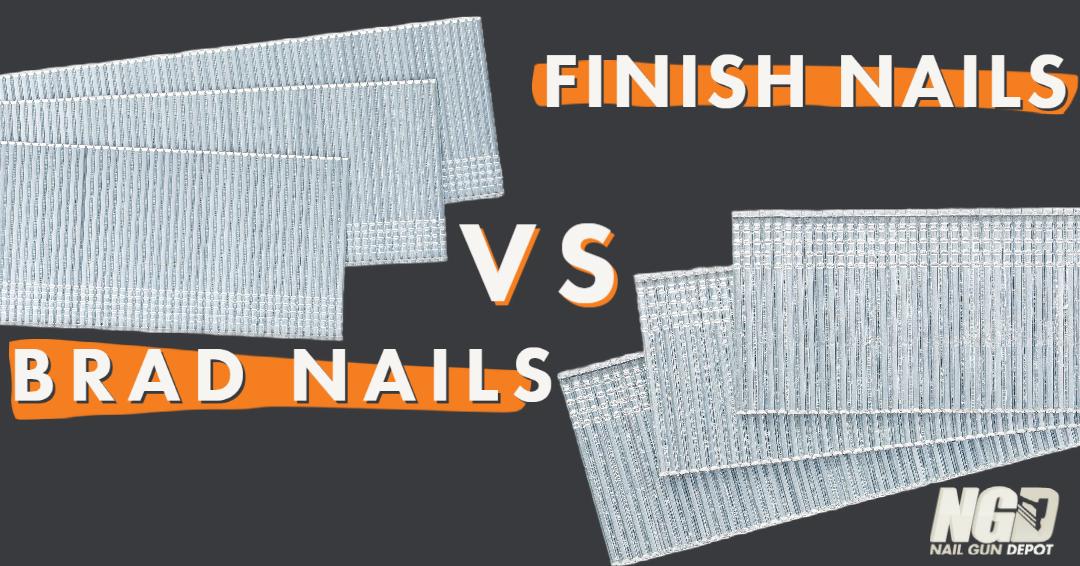 Brad Nails Vs Finish Nails