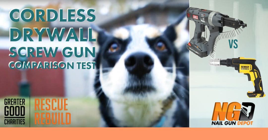 Cordless Drywall Screw Gun Comparison Review & User Test