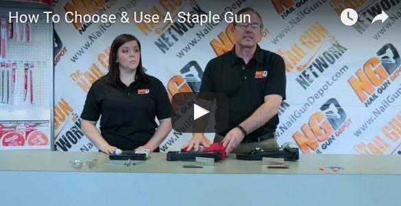 How To Choose & Use A Staple Gun