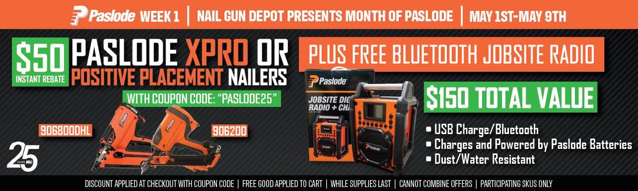 PASLODE WEEK 1