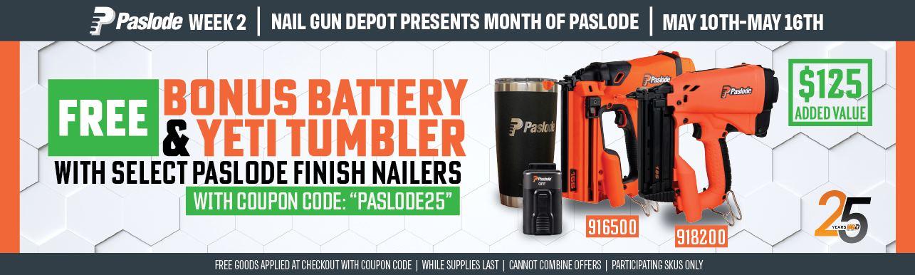 PASLODE WEEK 1